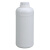 水杉1000ml毫升塑料氟化瓶1L升特厚HDPE内聚四氟乙烯涂层胶水试剂瓶实验室塑料瓶样品瓶 1L白色（配铝箔垫片）