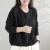 歌珀尼中年女士开衫毛衣外套春秋季大朗2023年新款洋气时尚针织上衣 黑色 XL [100-125斤]