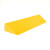 台阶斜坡垫塑料室内家庭用门槛板扫地机器人爬坡垫过门坎防滑三角垫 黄色 长100宽16高7cm
