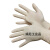 京炼 一次性餐饮手套黄色橡胶乳胶皮加厚塑料透明乳胶塑胶 透明TPE手套(100只) XL