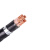 郑特（ZZTL）电线电缆YJV22-3*70+1*35平方 国标铜芯铠装电缆地埋电缆 黑色1米