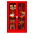 杰通 7人消防站套（含1.8*1.2柜） 微型消防站消防柜玻璃箱消防器材全套YAL-002