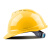 星工（XINGONG）安全帽 新国标ABS防砸抗冲击工地工程电力施工监理V型透气工业劳保头盔 黄色
