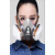 盛融乾620P防毒面具钣金喷漆活性炭面罩720P防工业粉尘气体异味 620P七件套套装