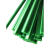 定制链条塑料滑轨槽单双排分子尼龙聚乙烯传输UT型导轨超高条 绿色 可定制