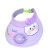 仁聚益儿童帽子夏季带风扇遮阳帽男女宝宝太阳帽动物卡通可爱防晒空顶帽 紫色小兔自带风扇