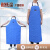耀王 耐低温防液氮围裙LNG加气站冷冻围裙加厚防寒防冻围裙防护服 蓝色液氮手套（34cm） 