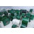 绿色PVC无缝连接草坪纹输送带环形封箱机工业流水线平皮带运输带 加裙边（提供高度）