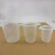芯硅谷【企业专享】 T3976 刻度量杯;塑料三角杯;pp塑料量杯 容量250ml 1袋（25个）