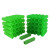 玖鼎新 塑料膨胀管螺丝墙塞钉彭胀管环保塑胶壁虎塑料膨胀胶塞绿色 8*31 (500个/包)