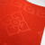 赫思迪格 拉绒压花防滑地毯 PVC橡胶底绒面酒店地毯垫 0.9m宽*15m*大红 JG-1632