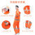 环卫雨衣雨裤套装男保洁橙色带反光条分体式道路施工清洁工人工地 牛津布晶格反光条雨衣荧光绿 M