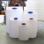 适用PE加药桶带电机搅拌机加药桶PAM搅拌桶箱PAC加药装置耐酸碱塑料桶 100L白色+0.75KW+380V