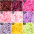 拉菲草填充纸 缓冲打包材料 装饰纸 碎纸 06-粉紫色 500g()