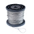 定制适用于定制定制304不锈钢钢丝绳细软 1 1.5 2 3 4 5 6mm晒衣 银色 1mm50米+10铝套