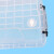 冰禹 BYC-73 近直角手提塑料收纳箱 透明加厚储物整理箱 100#61*42.5*35cm(带轮)
