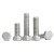 游川 达克罗外六角螺栓10.9级国标高强度镀锌防腐全牙半扣螺丝M12外六方螺杆 M12*75（10个）