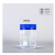 DYQT透明高硼硅玻璃试剂瓶广口瓶蓝盖瓶样品瓶化学实验瓶大口耐高温瓶 透明250ml+硅胶垫