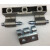 CL201-1电器箱柜门暗铰链HL011合页MS201-1可脱卸焊接 灰色附件带孔