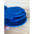 内嵌式塑料管帽钢管护帽封头塑料管塞堵头塑料管帽钢管塑料保护帽工业品 蓝色Φ20(100个)
