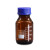 Biosharp 白鲨蓝盖瓶试剂瓶丝口螺口棕色玻璃瓶样品刻度密封瓶耐高温 棕色蓝盖试剂瓶 100ml 