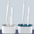 京斯坦无死角刷S型T型清洁刷卫生间厕刷 蓝色三件套刷子（2件）