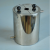水循环不锈钢冷却分散机料桶5l料罐循环1.5L3.5L双层料桶2.5L料筒 1.5升不锈钢双层料桶