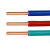 鑫辉（XINHUI）电线电缆 ZR-BV2.5平方双色 100米 国标铜芯单芯单股硬线阻燃电线 家装照明插座空调线