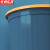 XG京洲实邦【蓝黄色小号】北欧简约加厚垃圾桶ZJ-0072