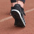 多威（Do-win）跑步鞋男女体育专用鞋学生专业田径立定跳远训练鞋中高考生运动鞋 黑色 43
