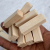 木塞子 木楔子木肖木块木钉 膨胀地板龙骨实木圆形方形钻孔填充木 0.6x0.6x4cm100个