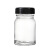 谋福 透明玻璃样品瓶 化学试剂瓶带内塞密封小瓶 （30ml+四氟垫） 
