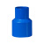 联塑（LESSO）异径套(PVC-U给水配件)蓝色 dn160X140