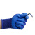 盛港浸胶线手套 加厚防滑耐磨防油工地干活劳保手套 蓝色300双装SGA688