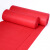 兰诗（LAUTEE）DA8146 地垫婚庆红地毯 开业红毯展会 庆典红毯 喜庆红(1.5毫米厚)3米宽50米长