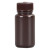 HDPE棕色试剂瓶大口广口8/10/30/60/125/250/500ml 实验室塑料瓶分装瓶 15ml棕色