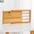 木质颜料盒竹木盒格子24色水彩分装盒水彩调色盒抽拉式木盒调色 24格抽拉款带格子