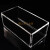 定制高石英池坩埚用方盒实验蒸发皿耐高温透光方槽方缸方方形方池 100*10*10mm