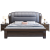 北尚（Sit Down） 床 紫金檀木实木床中式1.8米软包双人床储物床现代简约卧室婚床 紫金檀木实木床+床头柜2 1800mm*2000mm框架结构
