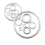 梵选 304不锈钢实心焊接O型圆环圆圈不锈环钢圈拉环100个一包 单位：包  线径5*80外径(内径70) 