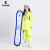 COSONE滑雪服男女套装韩版斜拉款单板双板滑雪裤男防水防风加绒雪服 果绿套装 S