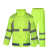 厂家批发成人反光雨衣 荧光黄绿交通路政分体式雨衣雨裤套装 荧光橙色 M