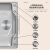 摩恩阳光系列304不锈钢银色厨房水槽大单槽米粒压纹洗菜盆台上中下淘菜盆 米粒压纹A款套餐 750x480mm