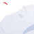 安踏logo棉T 女款2024年夏季新款短袖t恤打底衫内搭运动休闲情侣上衣 纯净白-4 L(女170)