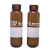 CNW VAAP-340024-2895A-100 40mL螺纹口样品储存瓶(棕色玻璃、EPA瓶) 24-400,27.5×95mm 100只/纸盒