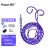 扬仕（Yongse） 极光mmcx耳机线4.4平衡单晶铜镀银MSR7B大小乌托邦HD650耳机升级线 3.5立体声-紫色 双3.5系列-请留言耳机型号