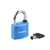 金思博晟 BS-SGS 塑钢锁 梅花钥匙锁 防水锁通用锁具 35MM 蓝色 （单位：把）