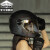 咖啡骑士复古头盔男女摩托车冬季机车FASEED联名款3C认证全盔四季 镭射灰（送极光金镜片） 3XL 适合63-64头围