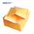 安英卡尔 A1701 牛皮纸自粘袋 复合气泡信封袋泡沫防震黄色快递袋 20x25+4cm(300只装）