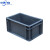 加厚EU箱过滤箱物流箱塑料箱长方形周转箱欧标汽配箱工具箱收纳箱B 600_400单独盖子